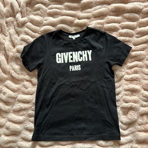 Givenchy Black Logo Crewneck Tee